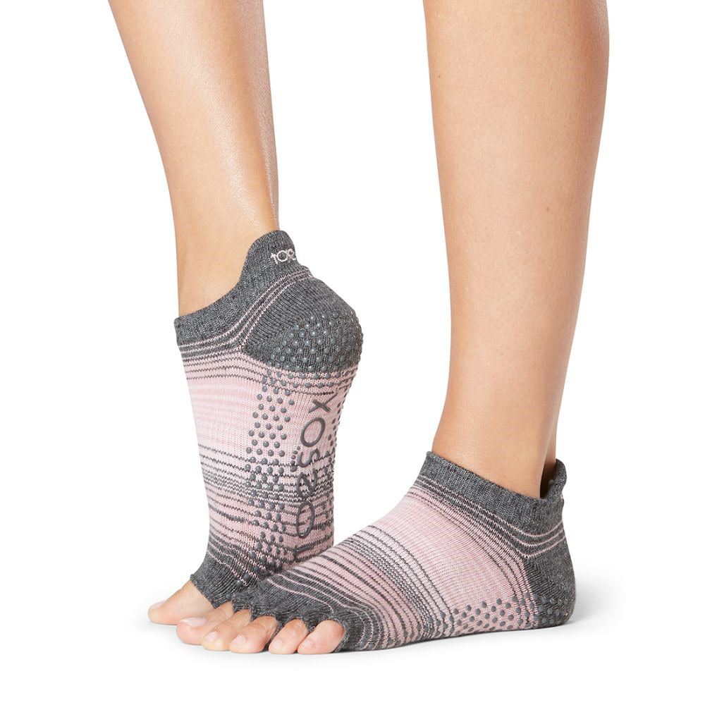 TOE SOX Half Toe Low Rise Grip Socks